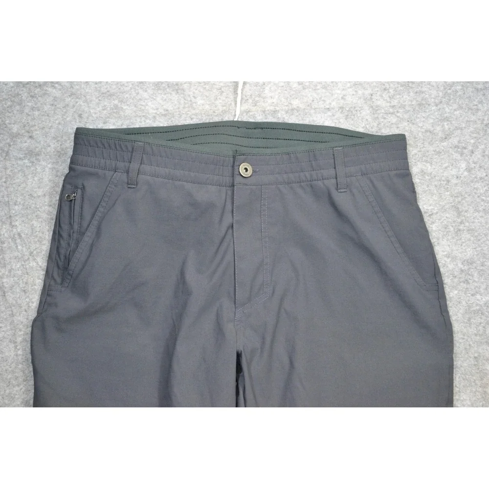 Kuhl Renegade Recon Pants Mens 36x32 Gray Hiking Stretch Quick Dry Outdoor
